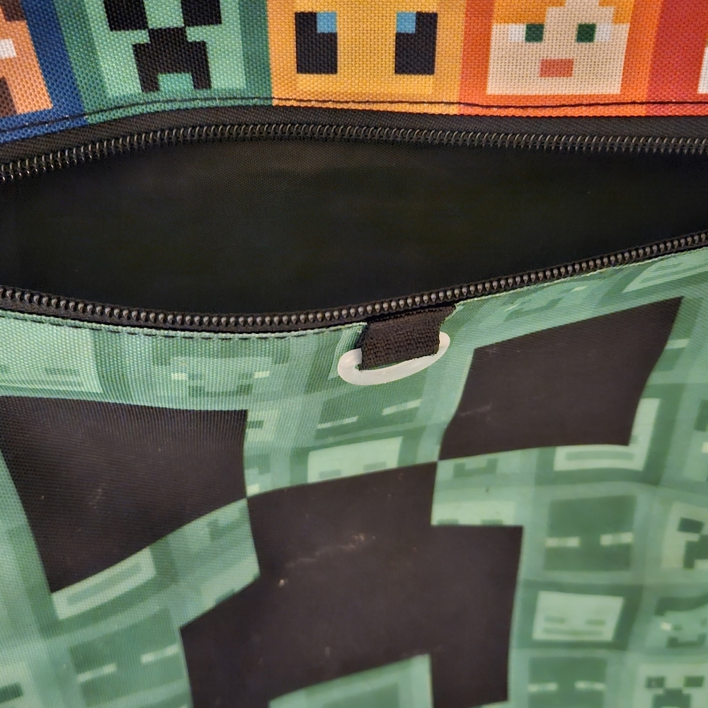 Minecraft 18" Backpack With A Large Inside & Outs… - image 4